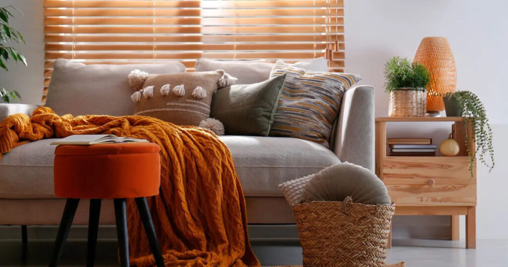 Warme Wohnideen für den Herbst und Winter