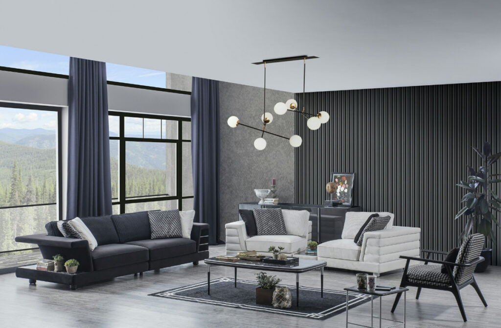 Wie man ein Wohnzimmer harmonisch einrichtet